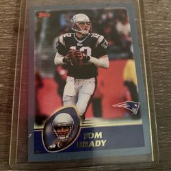 Tom Brady Card
