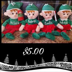 Boy or girl elf with your child name