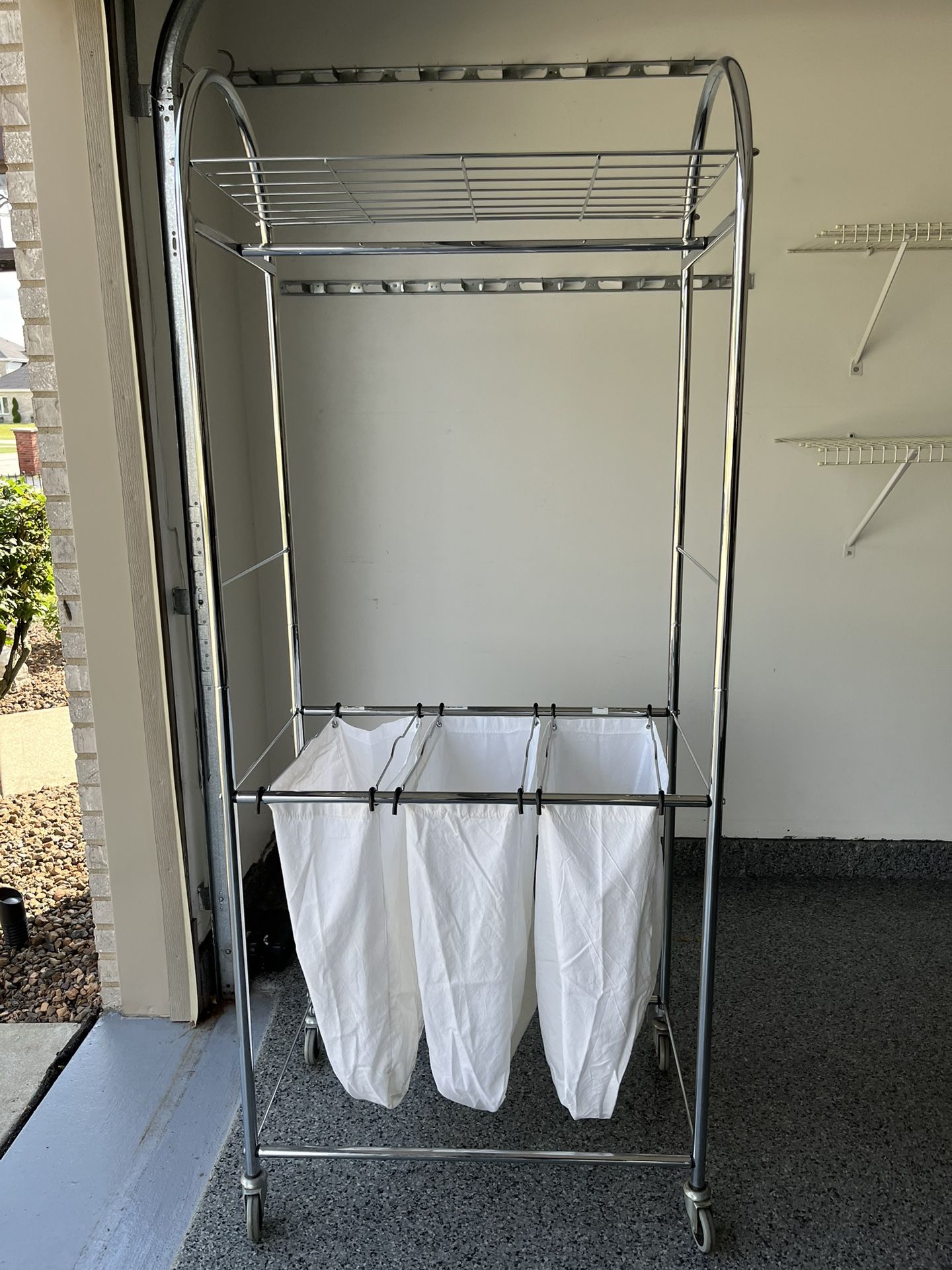 Laundry Sorter On Wheels