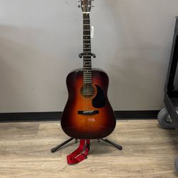 MUSIC GUILTAR CRESTINE W/ STRAP W/CASE