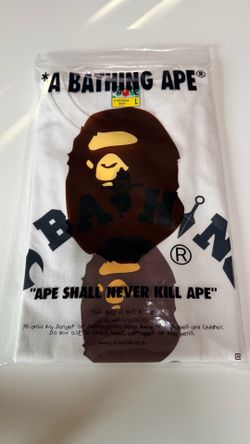 BAPE Ninja Tee White Size L