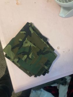 Kids military Woodland camouflage pants