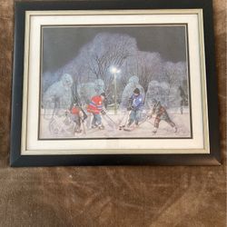 Hockey Painting 