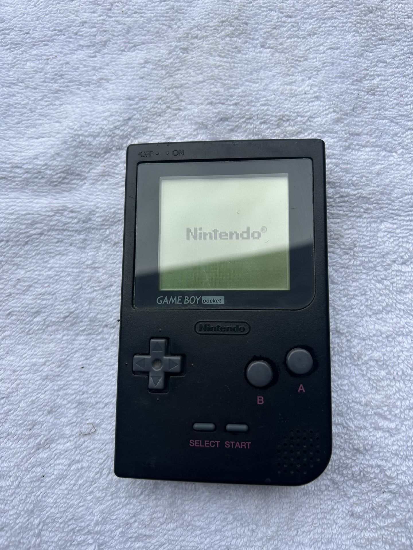 Nintendo Game Boy Pocket MGB-001 - BLACK - OEM T37