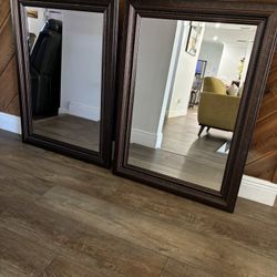  Pair of Decorative Bathroom  Mirror 