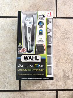 NEW!.. Cordless Wahl All in One Lithium ion Trimmer Trim Shave Cut Hair 
