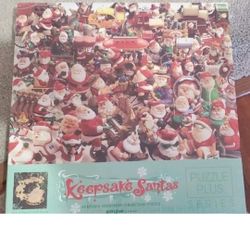 KEEPSAKE SANTAS HALLMARK PUZZLE NEW 500 PIECES