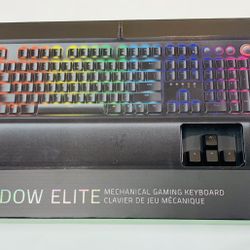 Brand new Razer Blackwidow Elite mechanical gaming keyboard