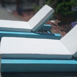 Teak Lounge Chairs 