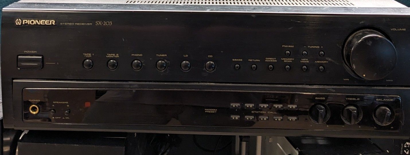 Pioneer Stereo Receiver SX-203