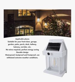 Solar Wall Lamp