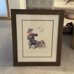 Vintage Norman Rockwell "Mysteriouus  Malady"