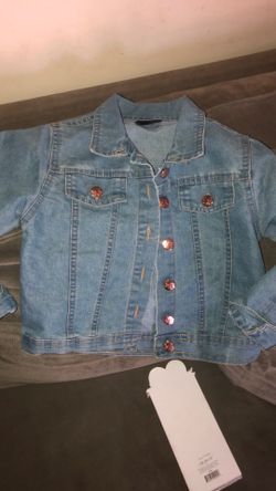 Girls Light Denim Jacket