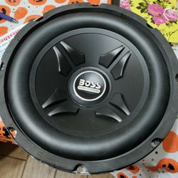 Like New 10 Inch Boss Subwoofer Car Audio No Box