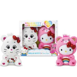 Hello Kitty and Care Bear