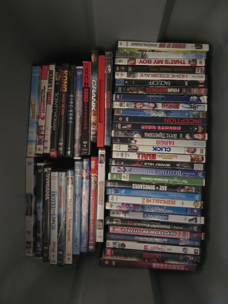 Hundreds Of Movies On DVD- 100 For $20