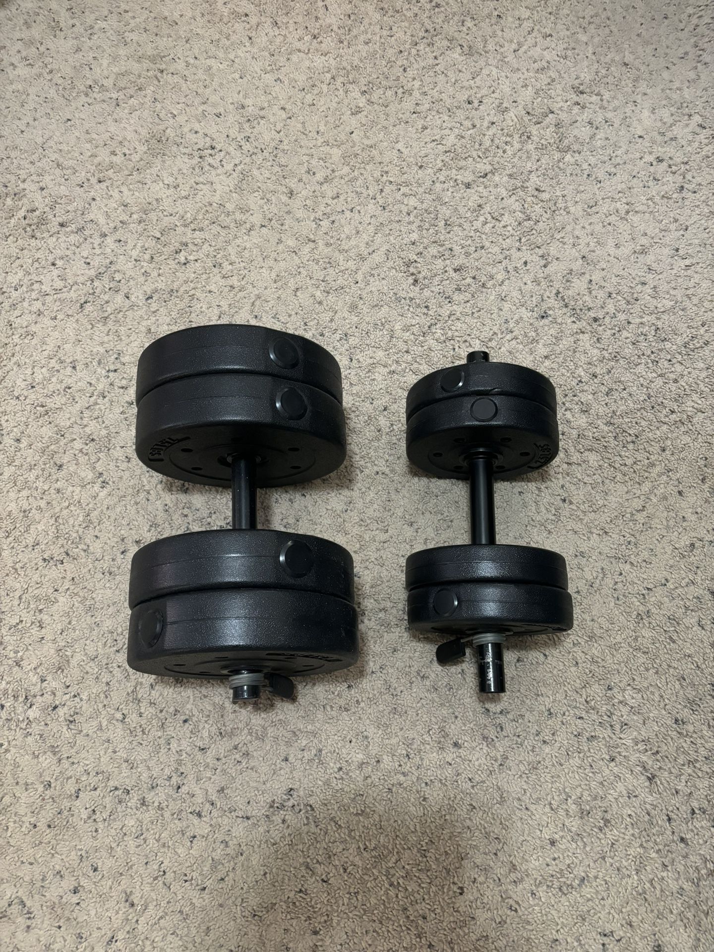 30 Lbs. Dumbbell Set USED