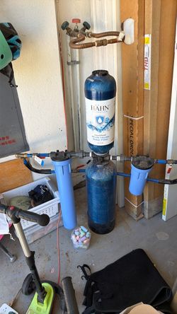 Hahn whole house water filter unused put together
