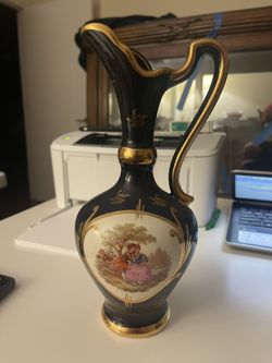 Giffard Vintage Decanter France Blue