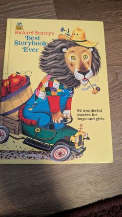 Hard Cover Richard Scarrys Best Storybook Ever