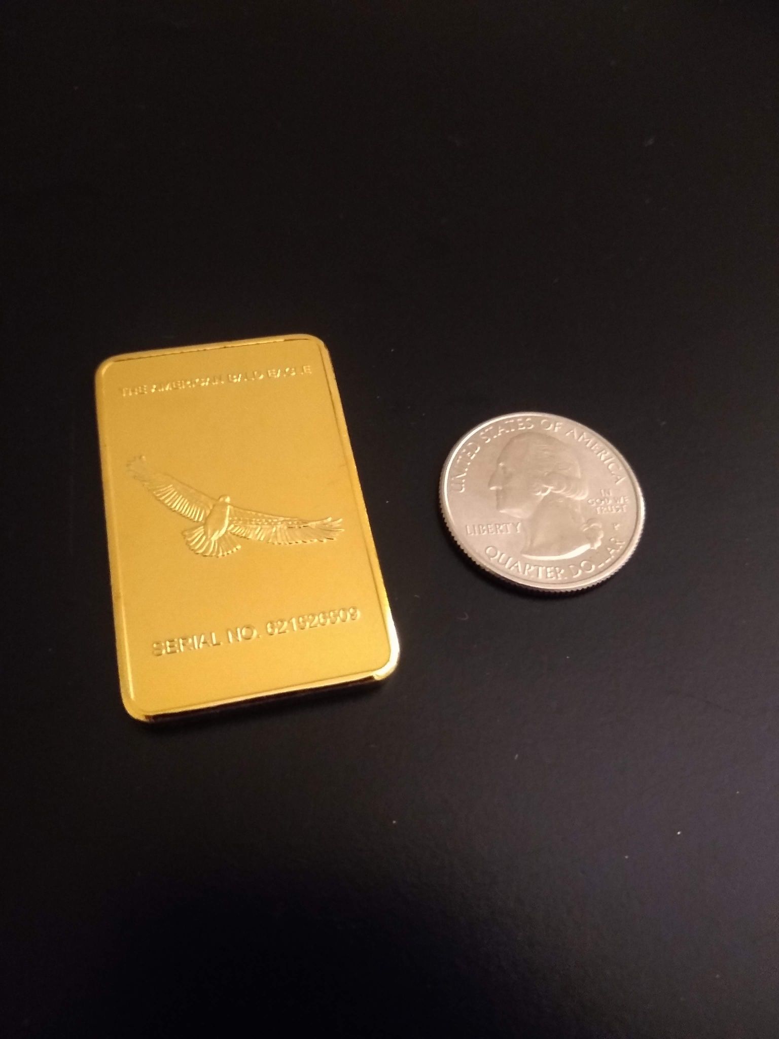 Gold Bar Collectible 