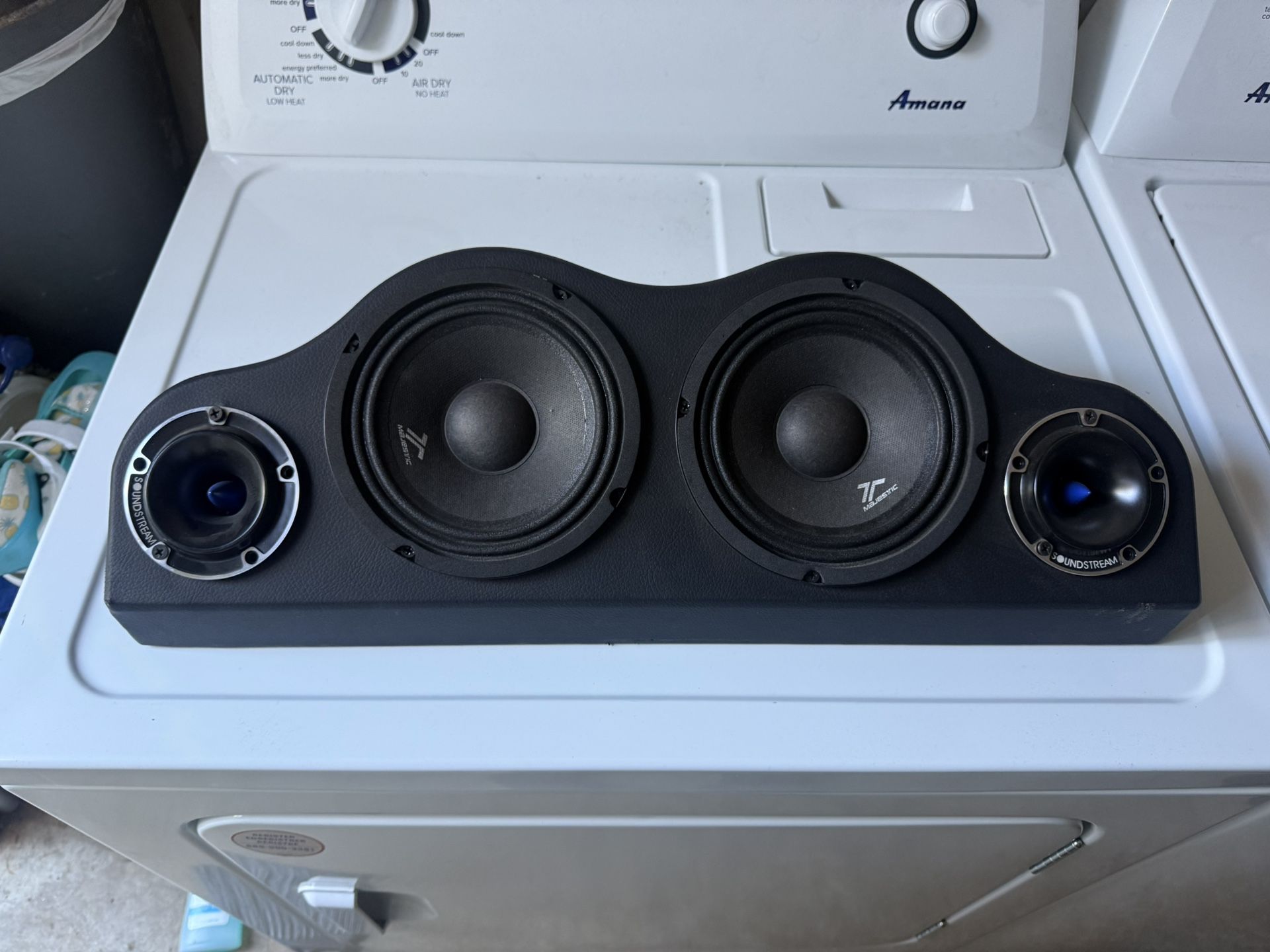 6x5 And Tweeters Speaker Rack