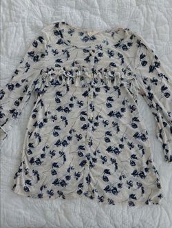 Embers Semi Sheer (L) Womens blouse