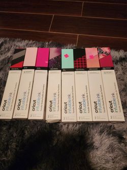 8 unopened Cricut Infusible Ink sheets