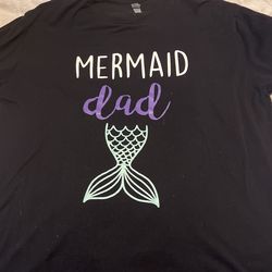 Mermaid Dad T Shirt