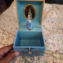 Cinderella Musical Jewelry Box