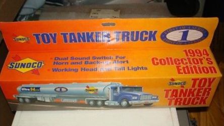 Very rare SERIAL numbered one of 1500 1st Edition SUNOCO Tanker Truck MINT in box