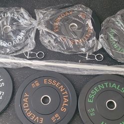 Olympic Bar And Weights 