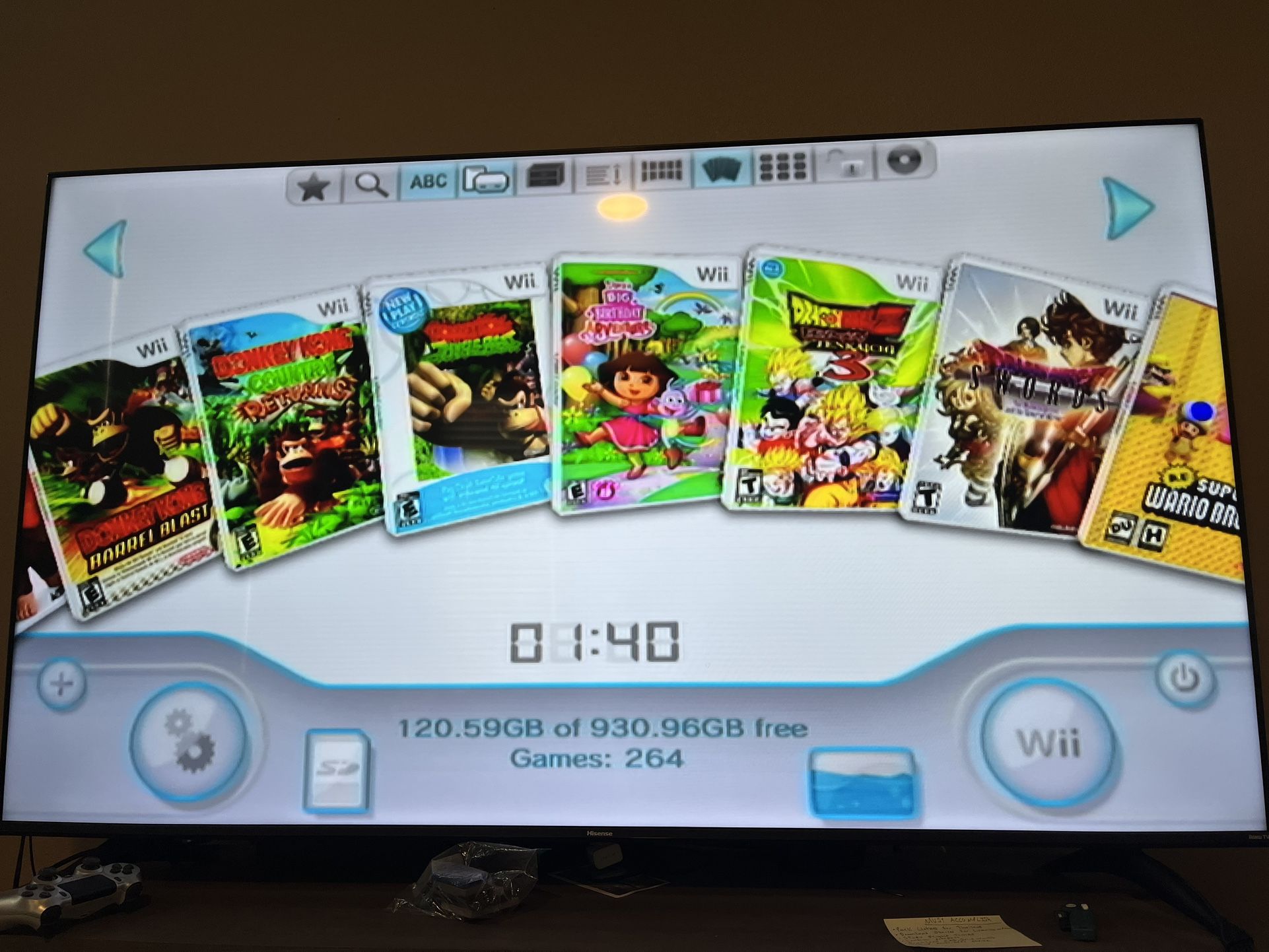 Nintendo Wii 1TB Modded 264 Wii Games for Sale in San Antonio, TX
