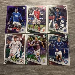 Topps UEFA Soccer Lot – Endrick RC, Numbered /250, Rookie Speckle, Prospec