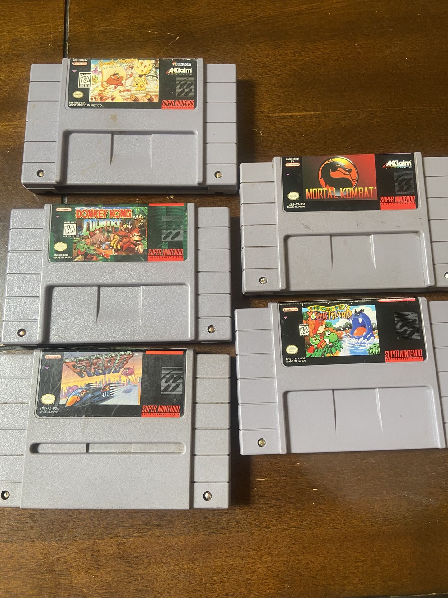 Super Nintendo Games