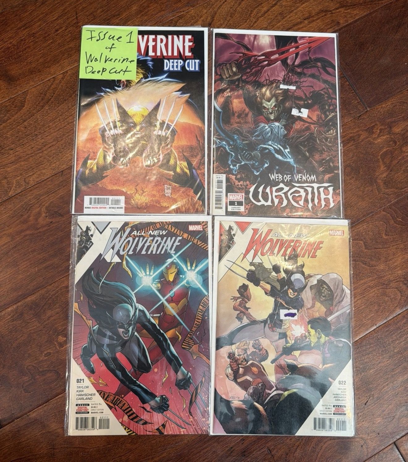 Wolverine comic book lot