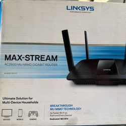 Linksys Max-Stream router