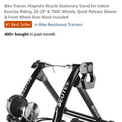 Magnetic Bicycle Stationary Stand For Indoor Exercise Riding 