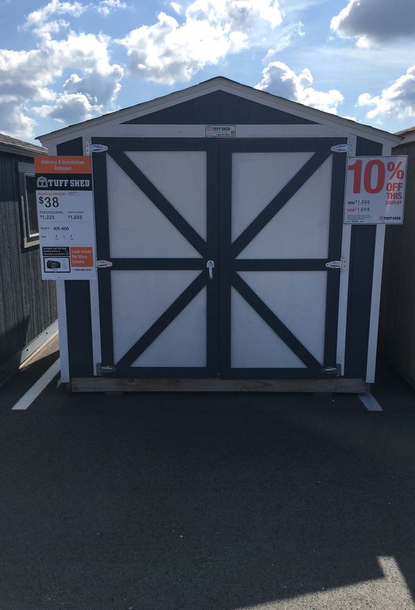 KR 600 Ranch Shed 8x8 10% off with free delivery for Sale 