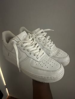 white air force 1’s
