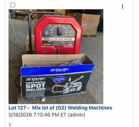 Welding machines both for sale ask for price