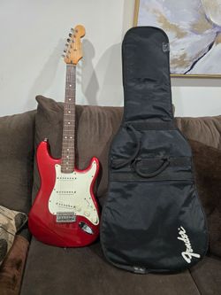 Fender stratocaster guitar