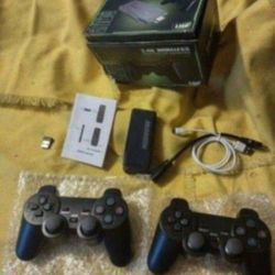 Two new controllers with the ultimate game stick 10k games , all brand new