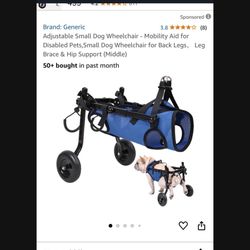 Dog Wheelchair Small