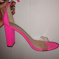 Pink heels