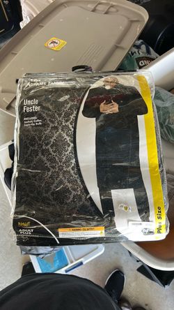Addams Family Uncle Fester Adult Plus Costume