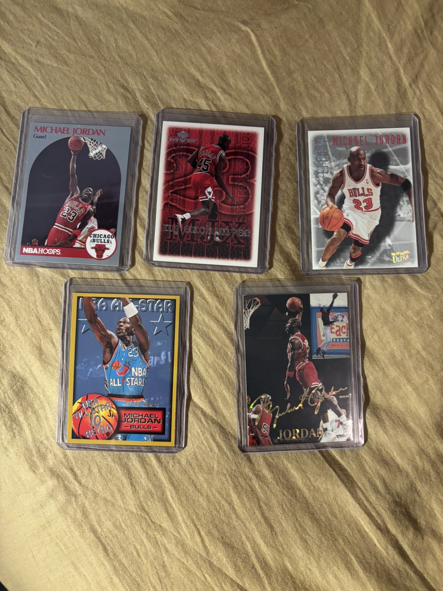 Michael Jordan card 1990’s lot