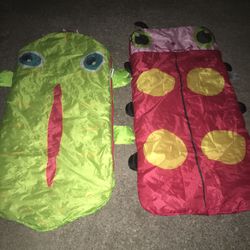 Nice kids sleeping bags both for $20