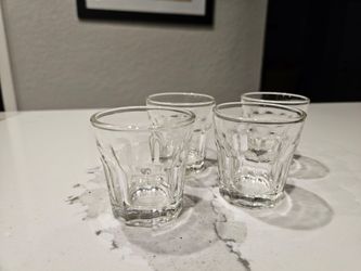 4 shot glasses