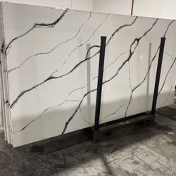 Quartz Slabs Black Panda